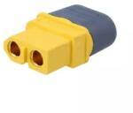 AMASS Mufa alimentare DC XT60 mama 2 pini pe cablu cu lipire 30A 500V AMASS XT60H-F (XT60H-F) - balutatech