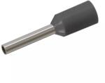  Varf terminal cablu de 0.75 mm negru (16015)