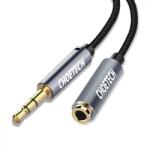 Choetech Cablu audio Jack stereo Choetech AUX001 3.5 mm tata - 3.5 mm mama 2m negru (19040)