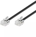 Goobay Cablu telefon 15m RJ11 6P4C negru Goobay (50320) - balutatech