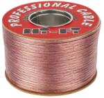 Cabletech Cablu difuzor 10m Profesional 2x1mm Cupru transparent Cabletech KAB0564-10 (23020)