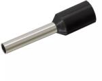  Varf terminal pentru cablu 1.5 mm 10mm negru (15302)