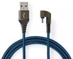 Nedis Cablu USB 2.0 A tata - USB Type C tata conector gaming 180 2m NEDIS (18651)