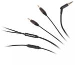 Krüger&Matz Cablu casti cu microfon Jack - 2x Jack 1m KrugerMatz (KM0340)