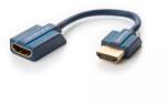clicktronic Adaptor prelungitor HDMI mama-tata 10cm OFC cupru 3D Ultra HD 4K 60Hz Clicktronic (19346)
