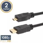 Delight Cablu micro HDMI 2m conectoare placate cu aur delight (17588)