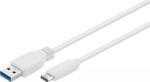 Goobay Cablu USB 3.0 tata la USB Type C 3.0 A tata alb 5Gbp s 1m Goobay (67188)