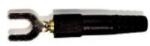 GBC Papuc electric izolat tip furca 6mm negru ST-6MM 32A BK GBC 18.5027. 02 (18.5027.02)