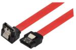  Cablu hdd 90 sata L la sata L 0.5m + clips 5GBit s rosu (21892)