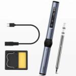 FNIRSI Ciocan de lipit 65W afisaj digital cu acumulator USB-C varf BC2 FNIRSI HS-01 (HS01)
