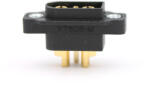 AMASS Soclu alimentare DC XT60 tata 3 pin (2+1) lipire neagra 600V AMASS XT60IE-M (XT60IE-M) - balutatech
