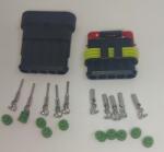 TE Connectivity Set conectori cablu Superseal 1.5 tata-mama mufa 5 pin +10 pini inclusi + 10 garnituri incluse IP67 TE Connectivity 282107-1-SET (282107-1-SET-M-F) - balutatech
