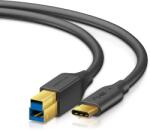 Sentivus Cablu USB 3.0 SENTIVUS tata B - tata USB-C 1m SE-U302-100 (SE-U302-100) - balutatech