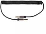 M-Life Cablu spiralat Jack 3.5 mm STEREO tata-tata 1m M-LIFE (ML0804) - balutatech