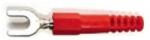 GBC Papuc electric izolat tip furca 6mm rosu ST-6MM 32A RD GBC 18.5027. 00 (21689)