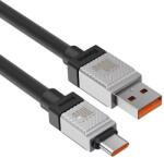 Baseus Cablu alimentare si date Baseus Fast Charging USB2.0 - USB Type-C 100W 1m negru CAKW000601 (CAKW000601)