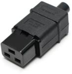 GBC Mufa alimentare AC 16A IEC C19 tata 3 poli GBC 22.0301. 10 (22440)