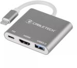 Cabletech Cablu adaptor USB 3.0 Type C - USB 3.0 Type C HDMI 4K 3840X2160P 30Hz PD CABLETECH (17392)