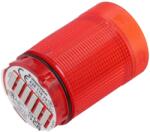 WERMA Semnalizator cu lumină roșie - rezistent la apă, 24V (63411075)