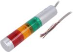 PATLITE Coloană de semnalizare LED roșu/ambră/verde (LR4-302WJNU-RYG)