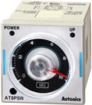 AUTONICS Timer electronic de 0, 05÷10 secunde DPDT 250VAC/3A, 250VAC/5A, 30VDC/3A, 30VDC/5A (AT8PSN-2)