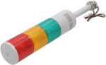 Qlight Coloană de semnalizare LED 24V roșu/ambră/verde (ST80L-BZ-3-24-RAG)