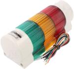 Qlight Coloană de semnalizare LED IP54 (QWTLF-3-24-RAG)