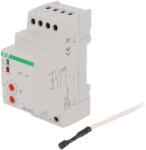 F&F Regulator temperatură NO/NC șină DIN (RT-822)