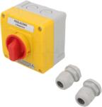 SPAMEL Comutator cu came 2 poziții, 10A, IP65 (SK10-2.8210OB11ZC)