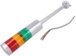PATLITE Coloană de semnalizare LED roşu/ambră/verde (LR6-302PJNU-RYG)