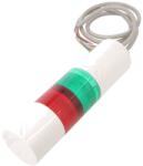 PATLITE Coloană de semnalizare LED roșu/verde 24VDC (LR6-202WJBW-RG)