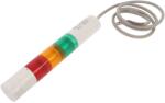 PATLITE Coloană de semnalizare LED roşu/ambră/verde (LR6-302WJBW-RYG)