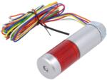 PATLITE Coloană de semnalizare LED roșie 24V DC (MPS-102-R)