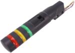 IDEC Coloană de semnalizare LED roşu/galben/verde (LD6A-3WZQB-RYG)