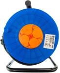 Hepol Derulator cablu electric Hepol cu 4 prize si 50 m (1014802)