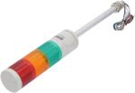 Qlight Coloană de semnalizare LED roşu/ambră/verde (QTG60LF-3-24-RAG)