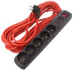 HSK Data Prelungitor cu protecție la supratensiune 5 prize (ACAR F5 POWER 10M)