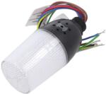 EMAS Coloană de semnalizare LED EMAS IF 220V AC, 90dB, IP65, 55mm, lumină continuă și intermitentă, buzzer (T0-IF5M220ZM05)