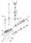 PARSUN Garnitura Inferioară a Angrenajului Parsun F60 Marine, Nautic (F60-04030000)