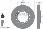 TEXTAR Set 2 Discuri Frana Dreapta/Stanga (376mmx45mm) Saf B Sk Skrb SAF B/SK (93193400)