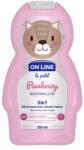 On Line gyerek tusfürdő és sampon Marshmallow 350ml