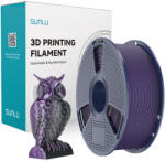 Sunlu PLA+ Silk kétszínű Filament (fekete és lila)