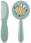 Lorelli Baby Care Set pieptene și perie MY FRIEND Iceberg Green 10240330006