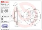 BREMBO Féktárcsa szellőző Ø300mm 09. R121.11