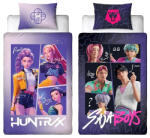 Halentex K-POP Demon Hunters ágyneműhuzat szett - Huntrix Saja Boys