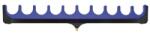 Gonefishing Cap suport feeder Gonefishing KD-ZJ605650, latime 50 cm, 10 pozitii (GNFKDZJ605650) Suport lanseta