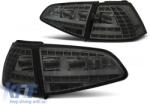 KITT LED fényszórók VW Golf 7 VII (2012-2017) fekete Facelift G7.5 Design szekvenciális dinamikus irányjelzővel (HLVWG7FB)