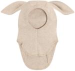 HUTTEliHUT Cagulă din bumbac rib Huttelihut, Bunny Camel Melange