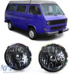  LED tuning hátsó lámpa szett VW T6.1 2019-2021, teljesen füstölt alap, bal és jobb, gyári halogén hátsó lámpás modellekhez (ABTLV6021160)