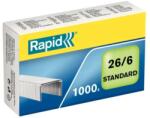 RAPID Capse 26/6, 1000 bucati/cutie, RAPID Standard (RA24861300)
